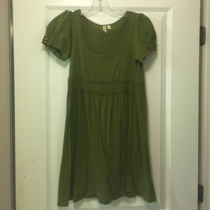 Susiana Olive Green Tunic