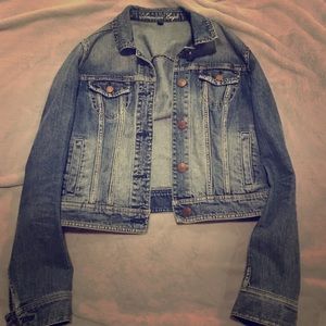 American Eagle jean jacket (size L)