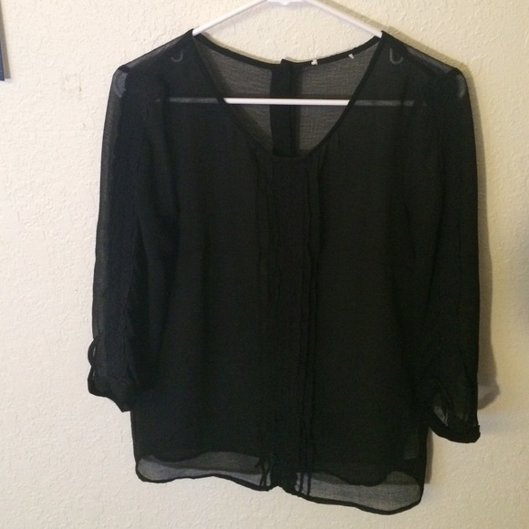 Sheer blouse