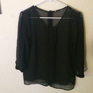 Sheer blouse