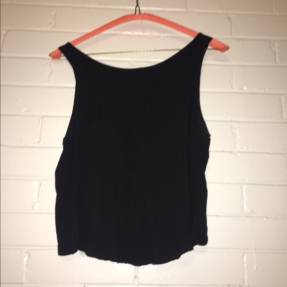 Vintage black tank top