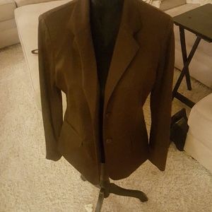 Brown blazer