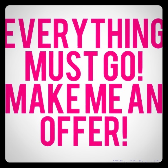 Make an offer I accept most!