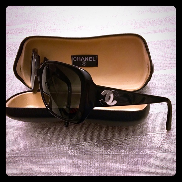 Authentic Chanel Sunglasses with case