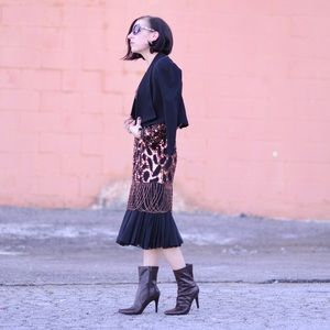 Vintage 80s sequin/beaded dress