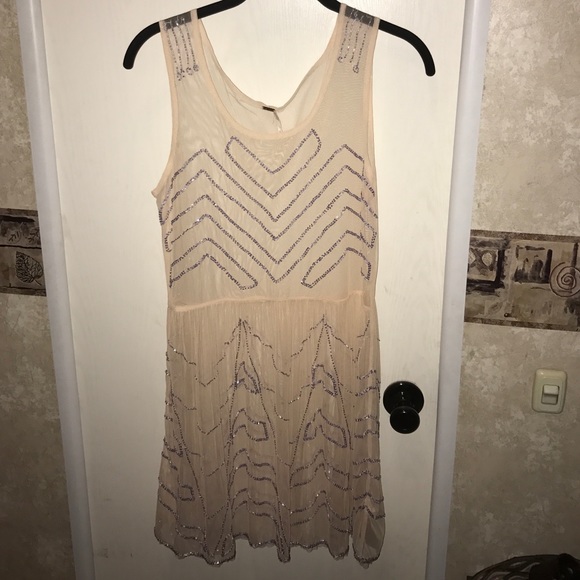 Sheer slip dress by Free People