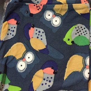 Lularoe OS Owls and Birds