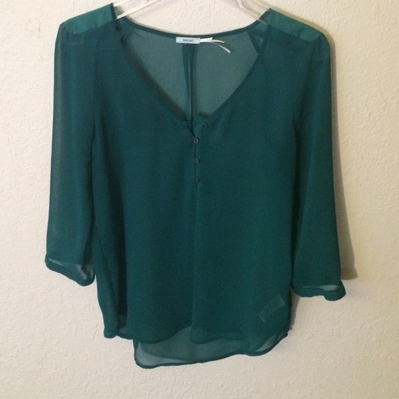 Sheer blouse
