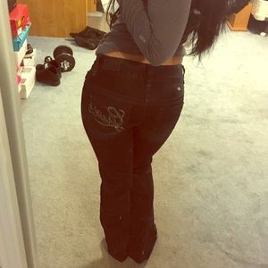 Guess embellished jeans