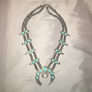 Squash blossom necklace