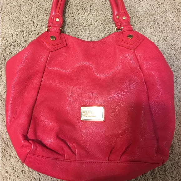 MARC BY MARC JACOBS CLASSIC Q FRANCESCA RED BAG - Picture 1 of 4