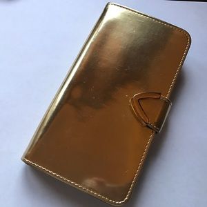 MURUA Gold leather iPhone 6/6S Plus case