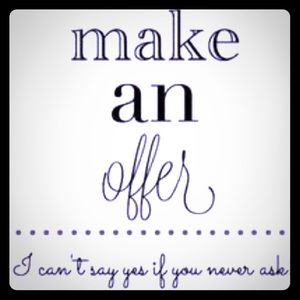🙌🏼 Make an Offer!✨