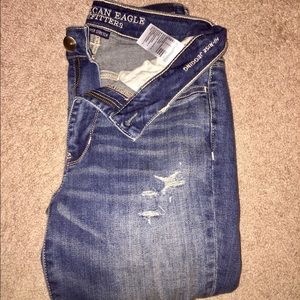 American Eagle high rise jeggings, size 2