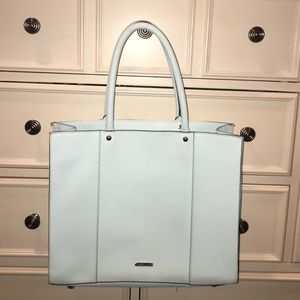 Rebecca Minkoff Medium Mab Tote in Pale Blue