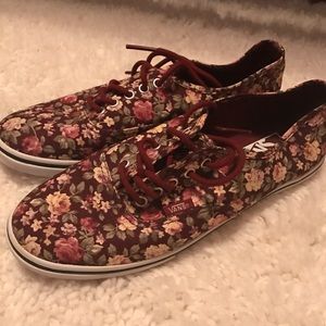 Floral Lo Pro Vans