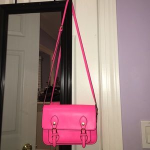 Steven by Steve Madden Neon Pink Cross Body Bag