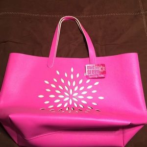 Pink tote