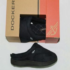 New Men's Dockers Micro Suede Clog Size Large
