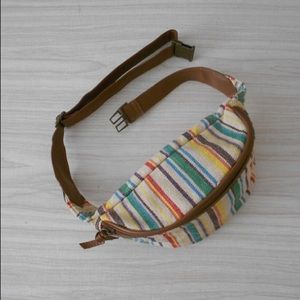 💕Boho Canvas Fanny Pack