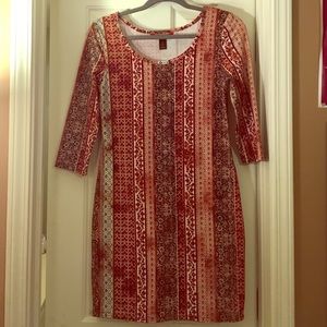 3/4 Sleeved Bodycon Dress