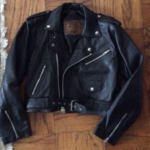 Vintage leather jacket