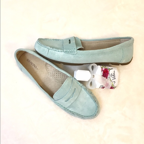 Mint green Flats