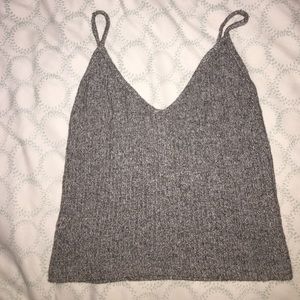 Knit crop top