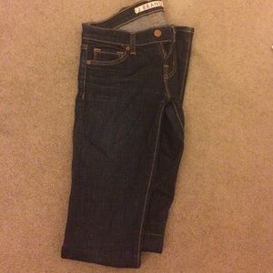 Size 23 dark blue straight leg jbrand jeans