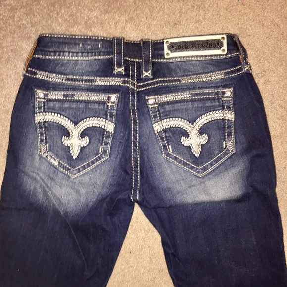 Size 26 dark wash skinny Rock Revivals