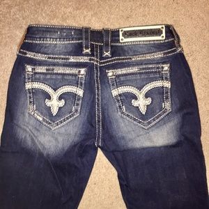 Size 26 dark wash skinny Rock Revivals
