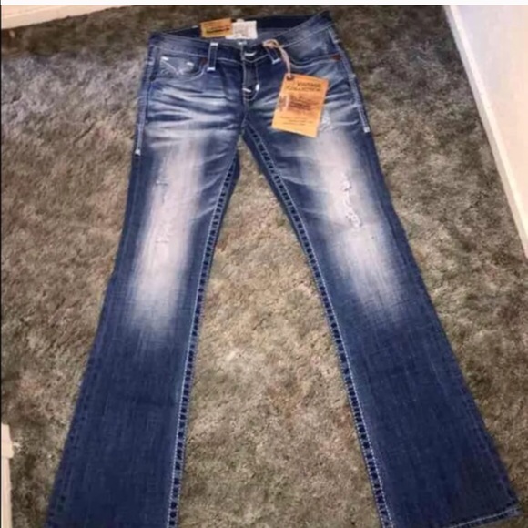 NWT BIG STAR LIV BOOT CUT JEANS SIZE 26 - Picture 3 of 4