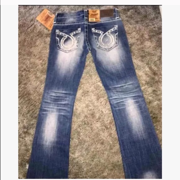 NWT BIG STAR LIV BOOT CUT JEANS SIZE 26 - Picture 4 of 4