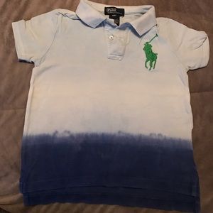 Tie dye polo Ralph Lauren's shirt