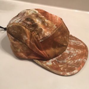 Tie-dye five panel camp hat
