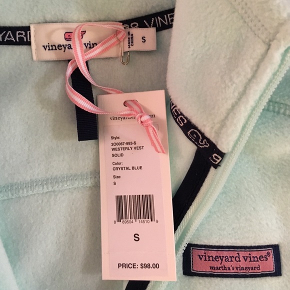 SOLD New With Tags Vineyard Vines vest small - Picture 4 of 4