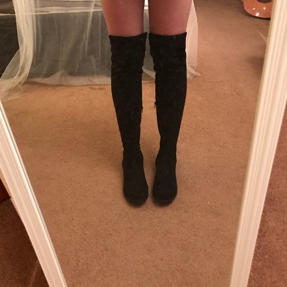 Over the Knee Boots | Black