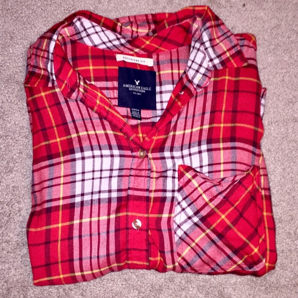 S American Eagle flannel