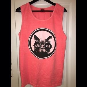 Alpha Chi - Comfort Colors Cat Tank