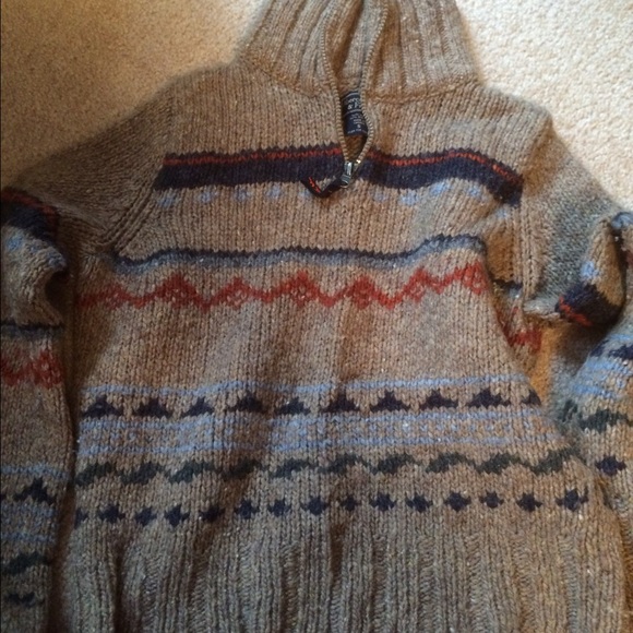 AF Sweater with neck zip