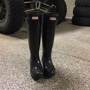 Black Hunter Boots