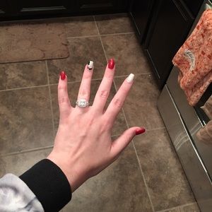 My beautiful ring from my fiancé!