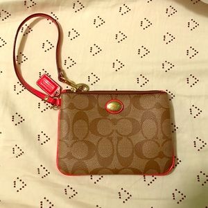 Authentic Coach wristlet