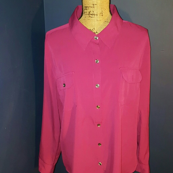 Plum-Covington button down