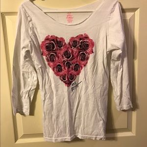 Betsey Johnson 3/4 sleeve T-shirt