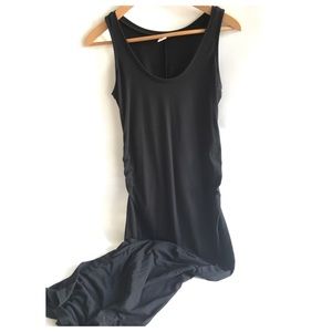 Old Navy Maternity Black Maxi Dress