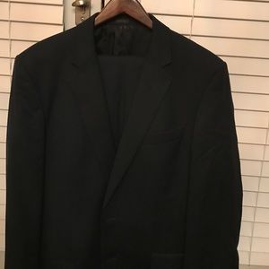 Express navy suit. Never worn.