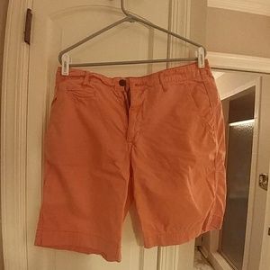 Arizona Jean Co Orange Cargo Shirts Mens 33