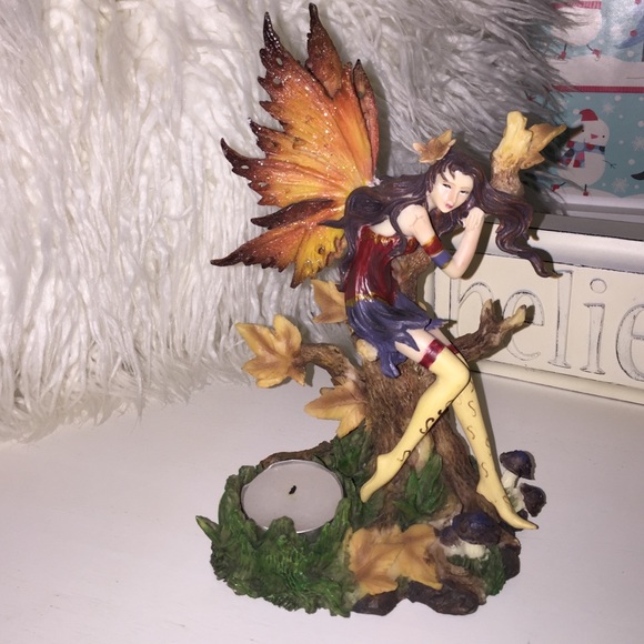 Fairy candle holder