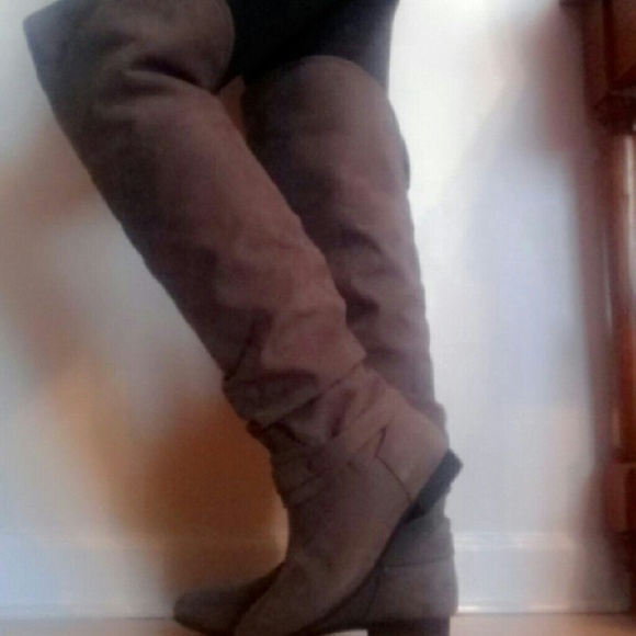 Thigh high boots